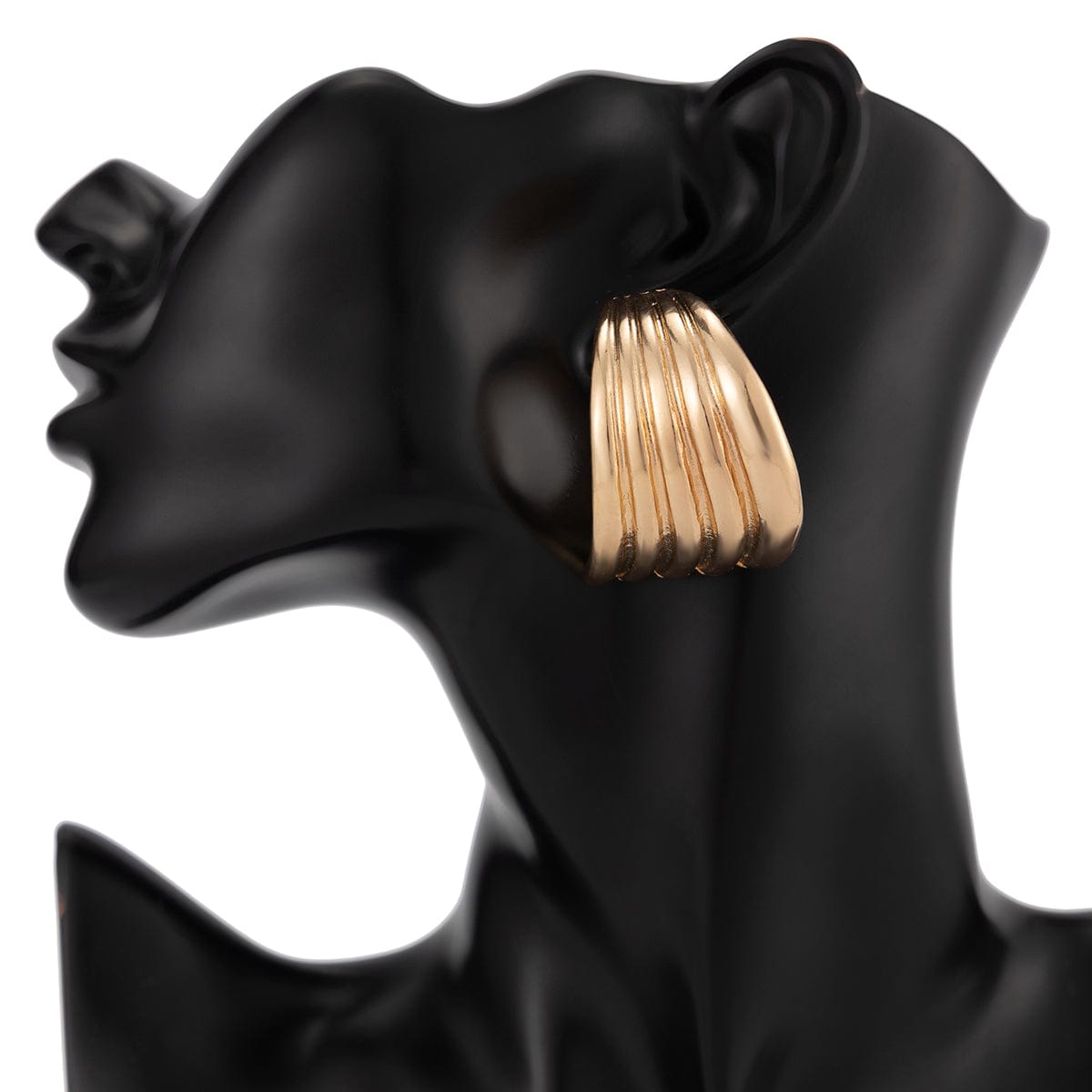 Geometric Abstract Chunky Wing Shaped Earrings