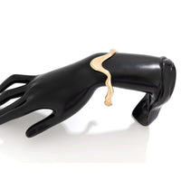 Thumbnail for Geometric Abstract Flow Water Open Cuff Bracelet - ArtGalleryZen