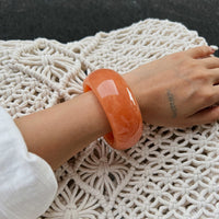 Thumbnail for Geometric Chunky Glossy Bangle Bracelet Set - ArtGalleryZen