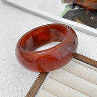 Thumbnail for Geometric Chunky Gradient Resin Bangle Bracelet - ArtGalleryZen