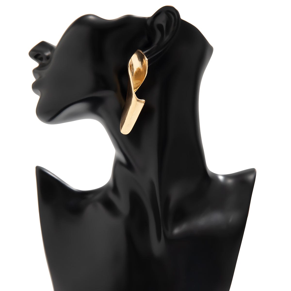 Geometric Chunky Irregular Twisted Dangle Earrings - ArtGalleryZen