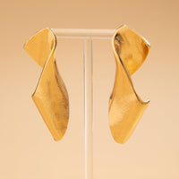 Thumbnail for Geometric Chunky Irregular Twisted Dangle Earrings - ArtGalleryZen