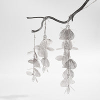 Thumbnail for Geometric Chunky Leaf Pendant Y Necklace Earrings Set - ArtGalleryZen