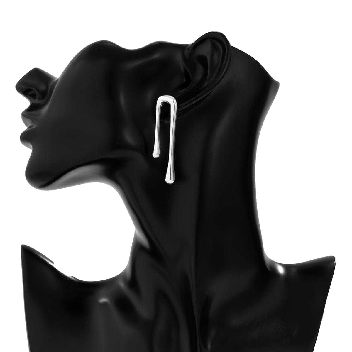 Geometric Glossy Flow Waterdrop Earrings - ArtGalleryZen