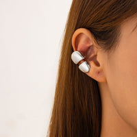 Thumbnail for Geometric Glossy Irregular Pattern Ear Wrap Earrings