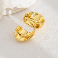 Thumbnail for Geometric Glossy Irregular Pattern Ear Wrap Earrings