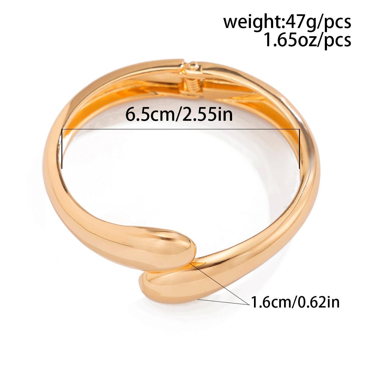 Geometric Gold Silver Plated Curved Bangle Bracelet Set - ArtGalleryZen