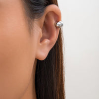 Thumbnail for Geometric Gold Silver Plated Ear Cuff Earrings - ArtGalleryZen