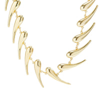 Thumbnail for Geometric Gold Silver Plated Waterdrop Necklace - ArtGalleryZen