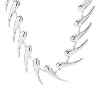 Thumbnail for Geometric Gold Silver Plated Waterdrop Necklace - ArtGalleryZen