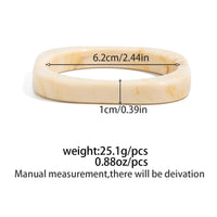 Thumbnail for Geometric Gradient Square Bangle Bracelet Set - ArtGalleryZen