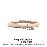 Thumbnail for Geometric Irregular Gradient Resin Bangle Bracelet Set - ArtGalleryZen