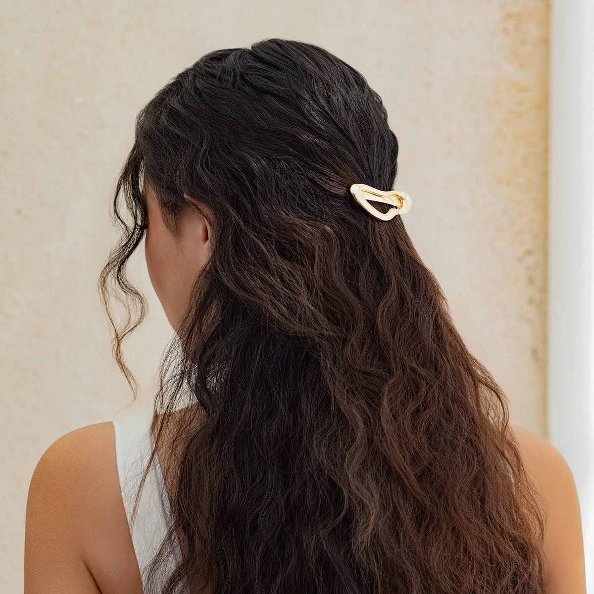 Geometric Irregular Hoop Hair Clip