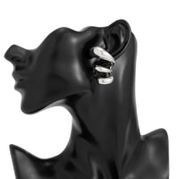 Thumbnail for Geometric Liquid Flow Waterdrop Earrings - ArtGalleryZen