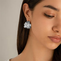 Thumbnail for Geometric Textured Wide C Shaped Earrings - ArtGalleryZen