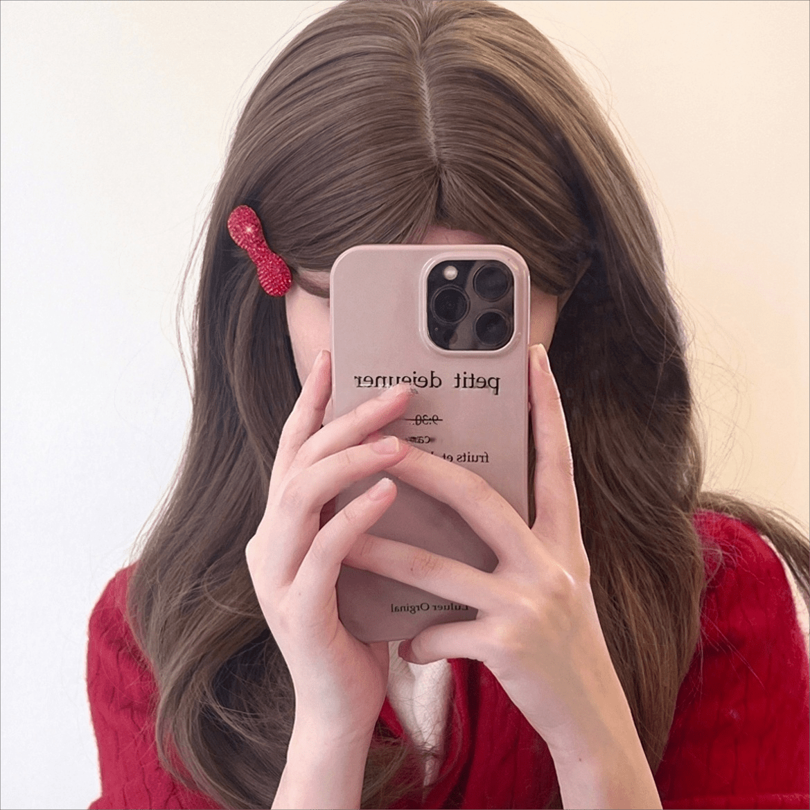 Glitter Rhinestone Bowknot Hair Clip - ArtGalleryZen