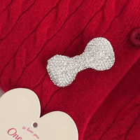 Thumbnail for Glitter Rhinestone Bowknot Hair Clip - ArtGalleryZen