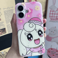 Thumbnail for Glitter Star Tamagotchi iPhone Case - ArtGalleryZen
