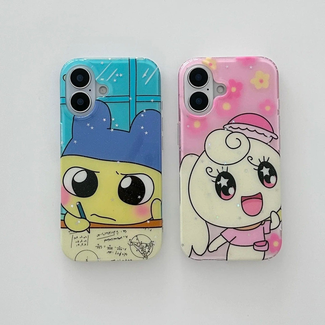 Glitter Star Tamagotchi iPhone Case - ArtGalleryZen