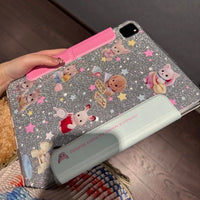 Thumbnail for Glitter Sylvanian Families Magnetic Detachable iPad Case - ArtGalleryZen