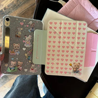 Thumbnail for Glitter Sylvanian Families Magnetic Detachable iPad Case - ArtGalleryZen