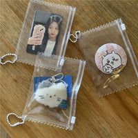 Thumbnail for Glitter Transparent Candy Bag Kpop Keychain Photocard Holder - ArtGalleryZen