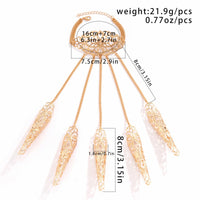 Thumbnail for Gothic Five Finger Armor Nails Mittens Bracelet - ArtGalleryZen