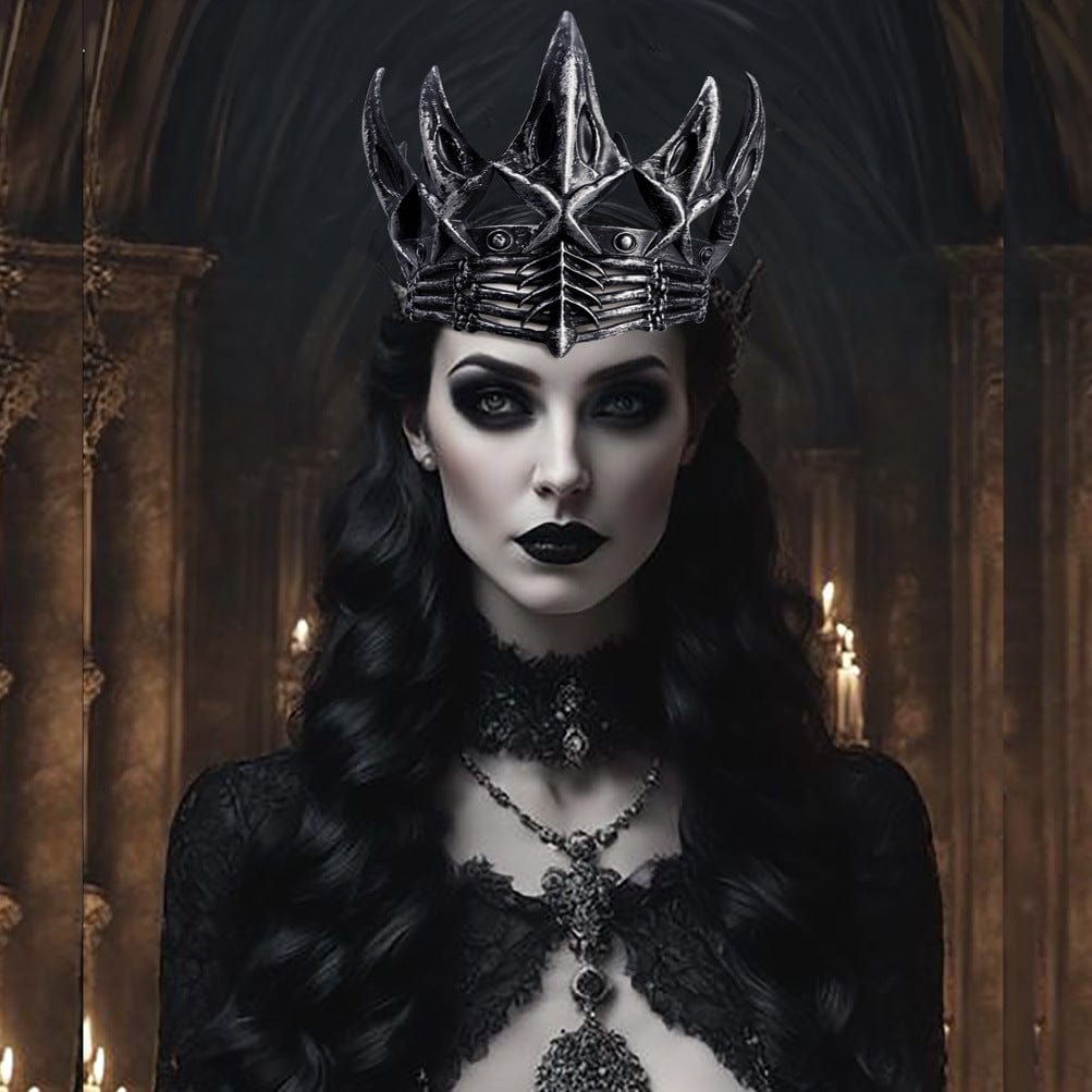 Gothic Halloween Party Headwear Cosplay Crown - ArtGalleryZen