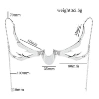 Thumbnail for Gothic Hip Hop Glamorous Metallic Face Mask - ArtGalleryZen