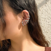 Thumbnail for Gothic Punk Bone Shaped Ear Cuff Earring - ArtGalleryZen