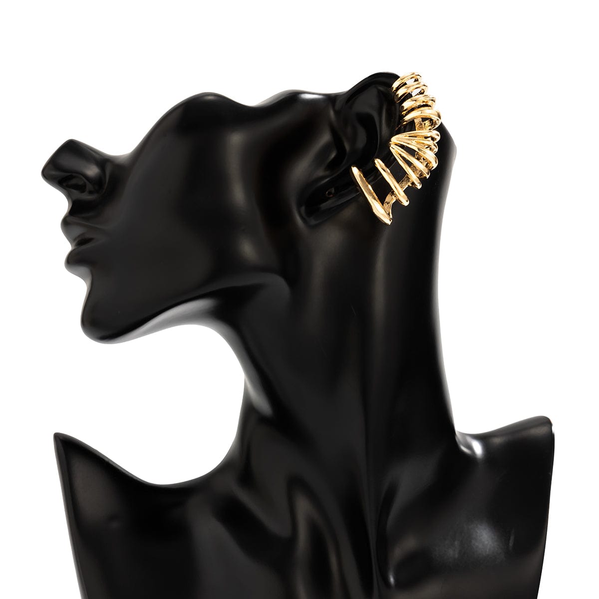 Gothic Punk Bone Shaped Ear Cuff Earring - ArtGalleryZen