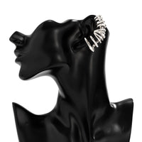 Thumbnail for Gothic Punk Bone Shaped Ear Cuff Earring - ArtGalleryZen