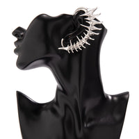 Thumbnail for Gothic Spine Bone Shaped Ear Cuff Earrings - ArtGalleryZen