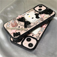 Thumbnail for Gothic Y2K Hello Kitty iPhone Case