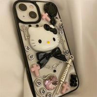 Thumbnail for Gothic Y2K Hello Kitty iPhone Case