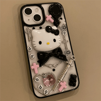 Thumbnail for Gothic Y2K Hello Kitty iPhone Case