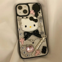 Thumbnail for Gothic Y2K Hello Kitty iPhone Case