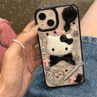 Thumbnail for Gothic Y2K Hello Kitty iPhone Case