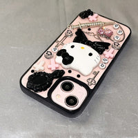 Thumbnail for Gothic Y2K Hello Kitty iPhone Case