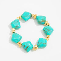 Thumbnail for Gradient Irregular Resin Beaded Necklace Bracelet - ArtGalleryZen