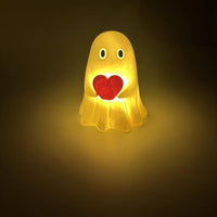 Thumbnail for Halloween Cute Middle Finger Ghost Light Up Statue - ArtGalleryZen