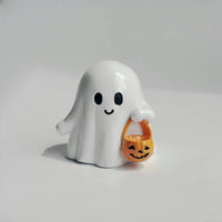 Thumbnail for Halloween Cute Middle Finger Ghost Light Up Statue - ArtGalleryZen