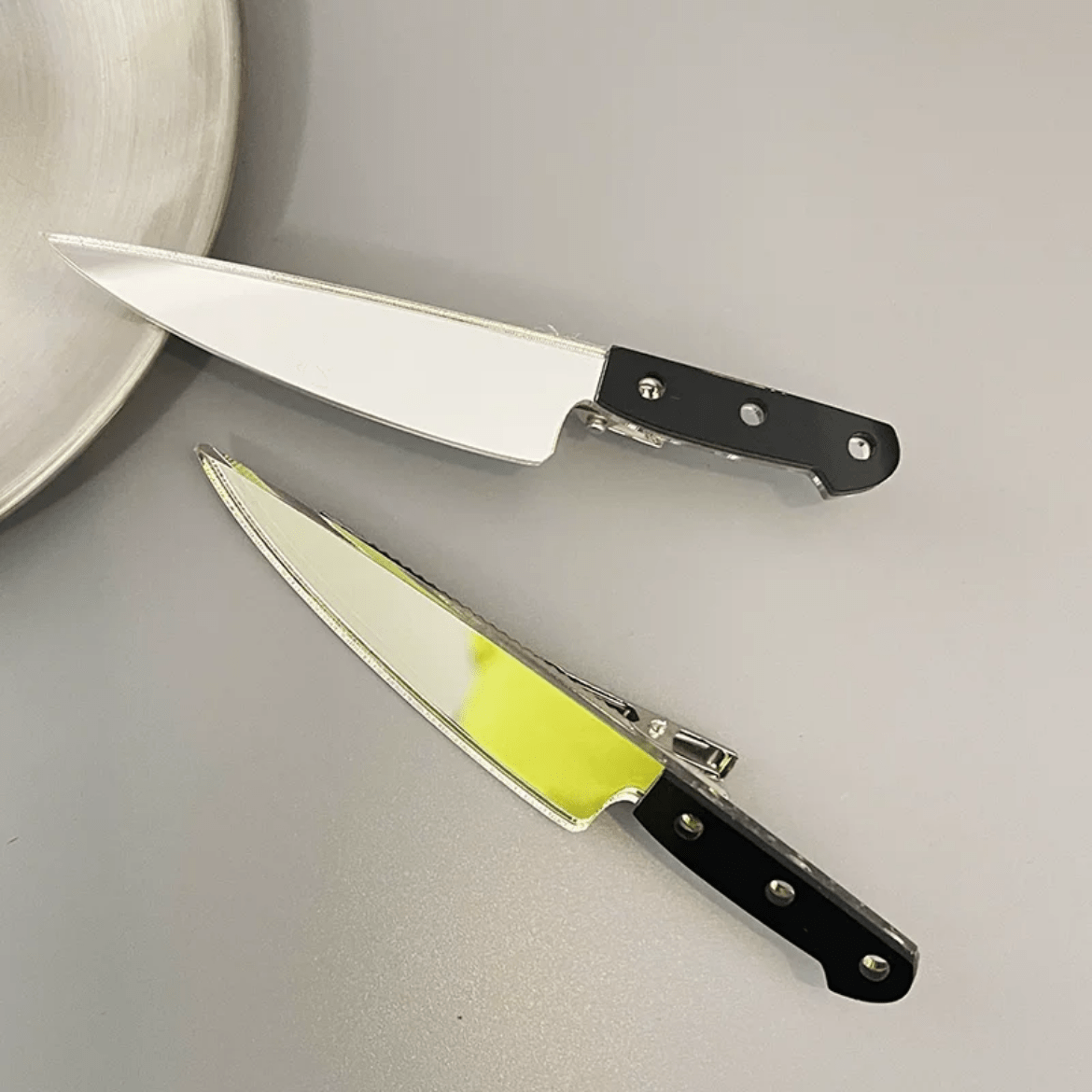 Halloween Funny Knife Shape Hair Clip - ArtGalleryZen