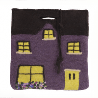 Thumbnail for Handmade Cottage Knitted Tote Bag - ArtGalleryZen