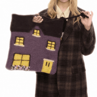 Thumbnail for Handmade Cottage Knitted Tote Bag - ArtGalleryZen