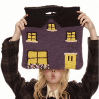 Thumbnail for Handmade Cottage Knitted Tote Bag - ArtGalleryZen