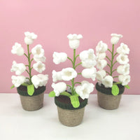 Thumbnail for Handmade Crochet Lily Of The Valley Night Light - ArtGalleryZen