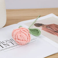 Thumbnail for Handmade Crochet Rose Flower - ArtGalleryZen