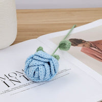 Thumbnail for Handmade Crochet Rose Flower - ArtGalleryZen