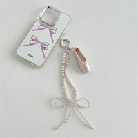 Thumbnail for Handmade Crystal Seed Bead Pearl Dance Theatrical Phone Strap - ArtGalleryZen